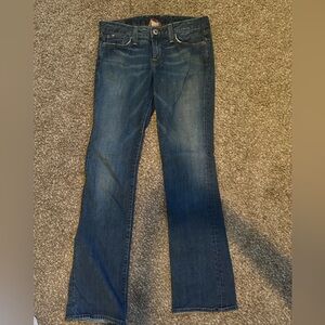 Lucky Brand Dark Blue Lola Boot Jeans